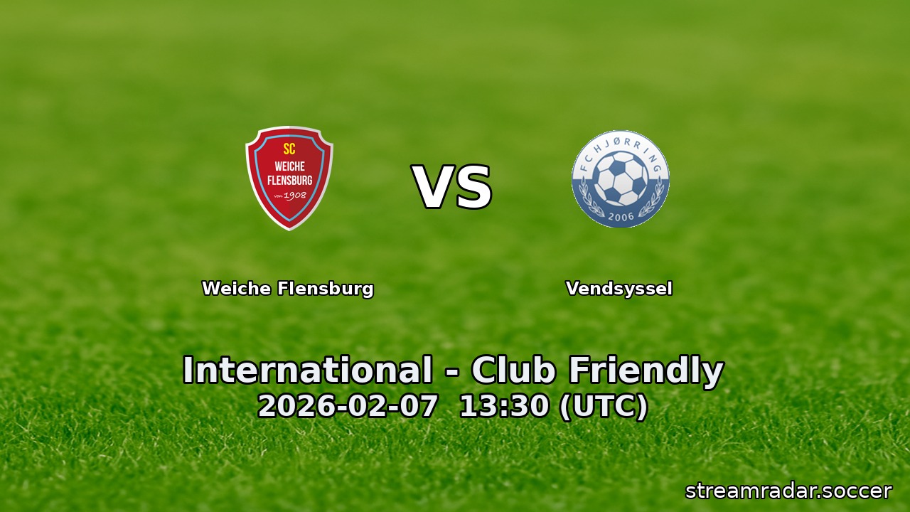 Weiche Flensburg vs Vendsyssel