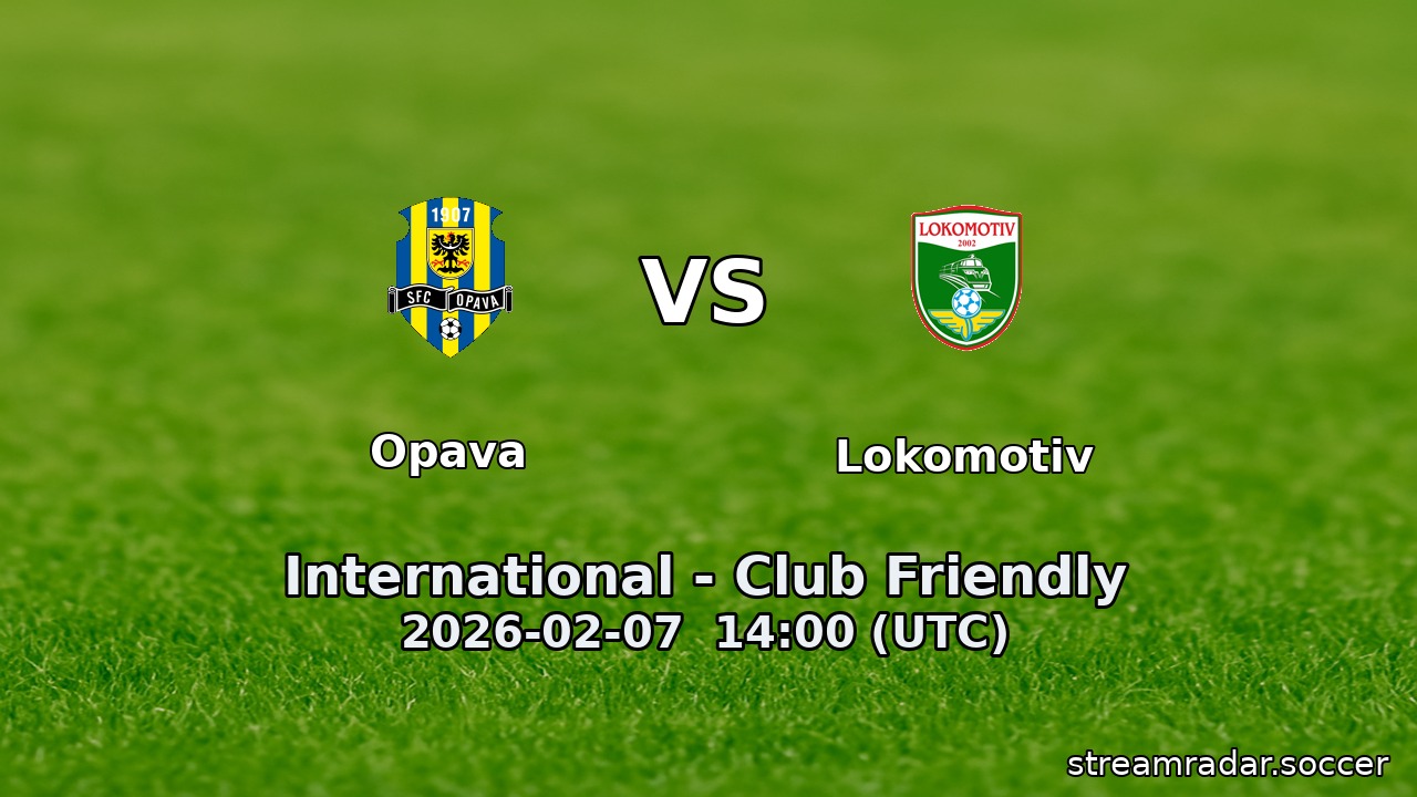 Opava vs Lokomotiv