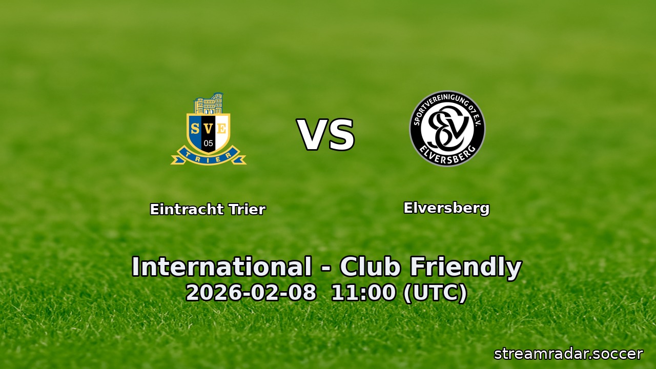 Eintracht Trier vs Elversberg