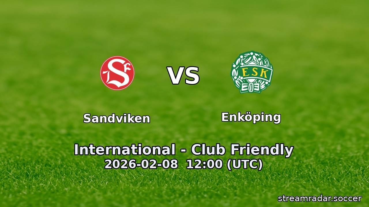 Sandviken vs Enköping