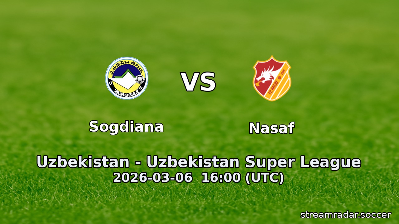 Sogdiana vs Nasaf