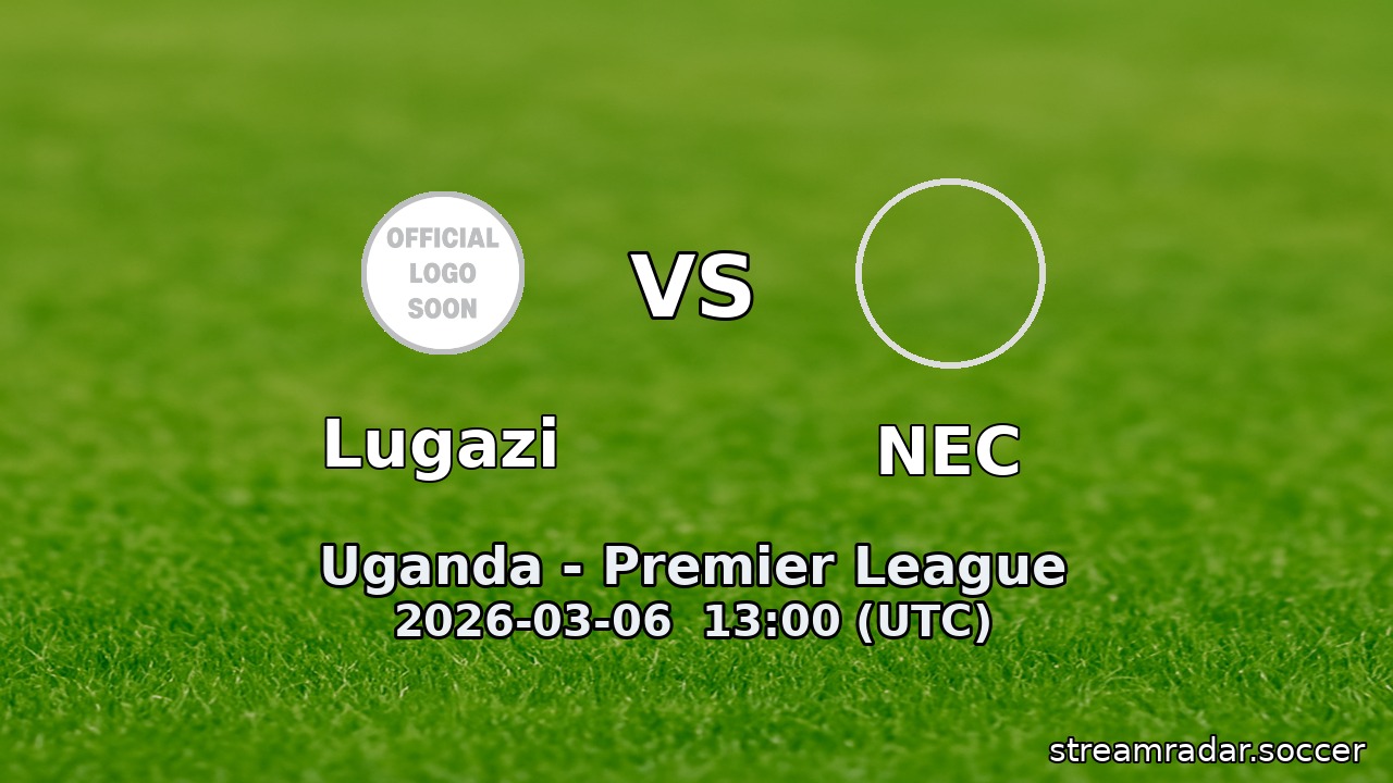 Lugazi vs NEC
