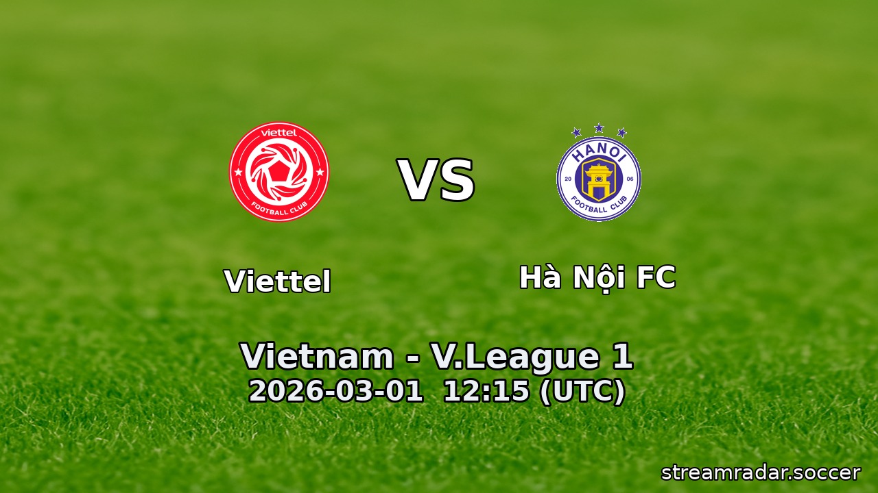 Viettel vs Hà Nội FC