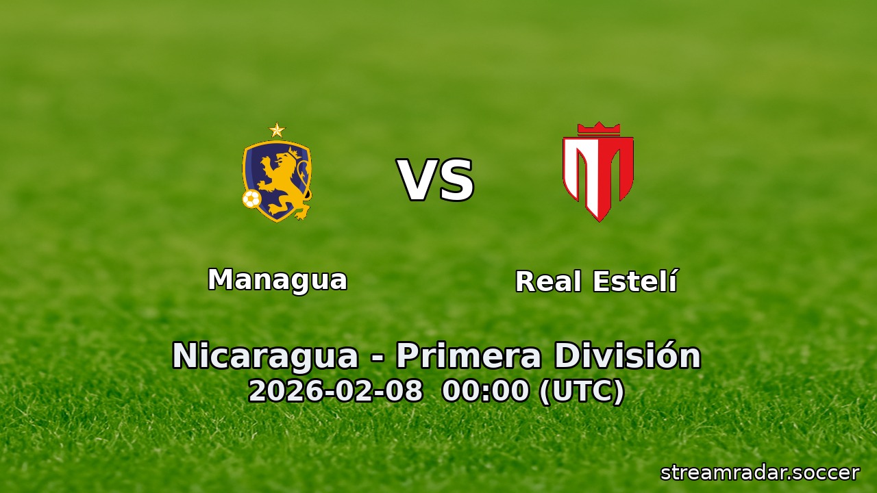 Managua vs Real Estelí
