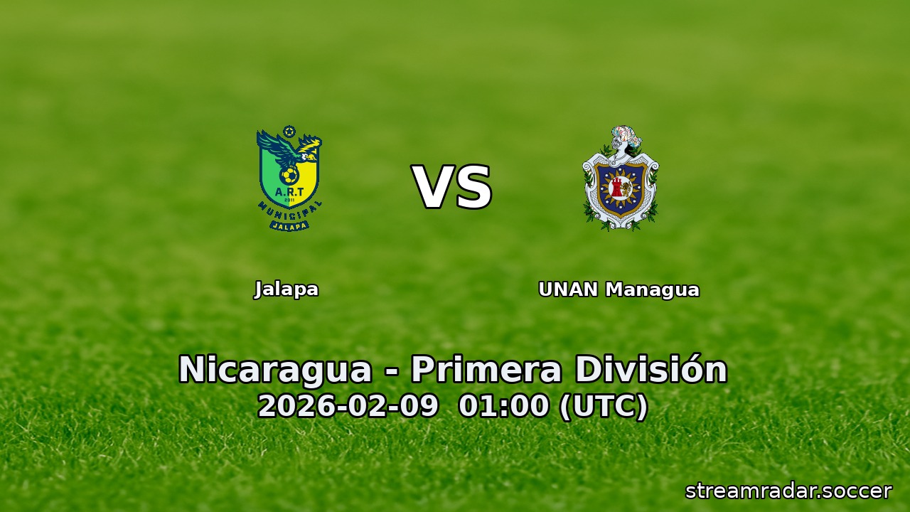 Jalapa vs UNAN Managua