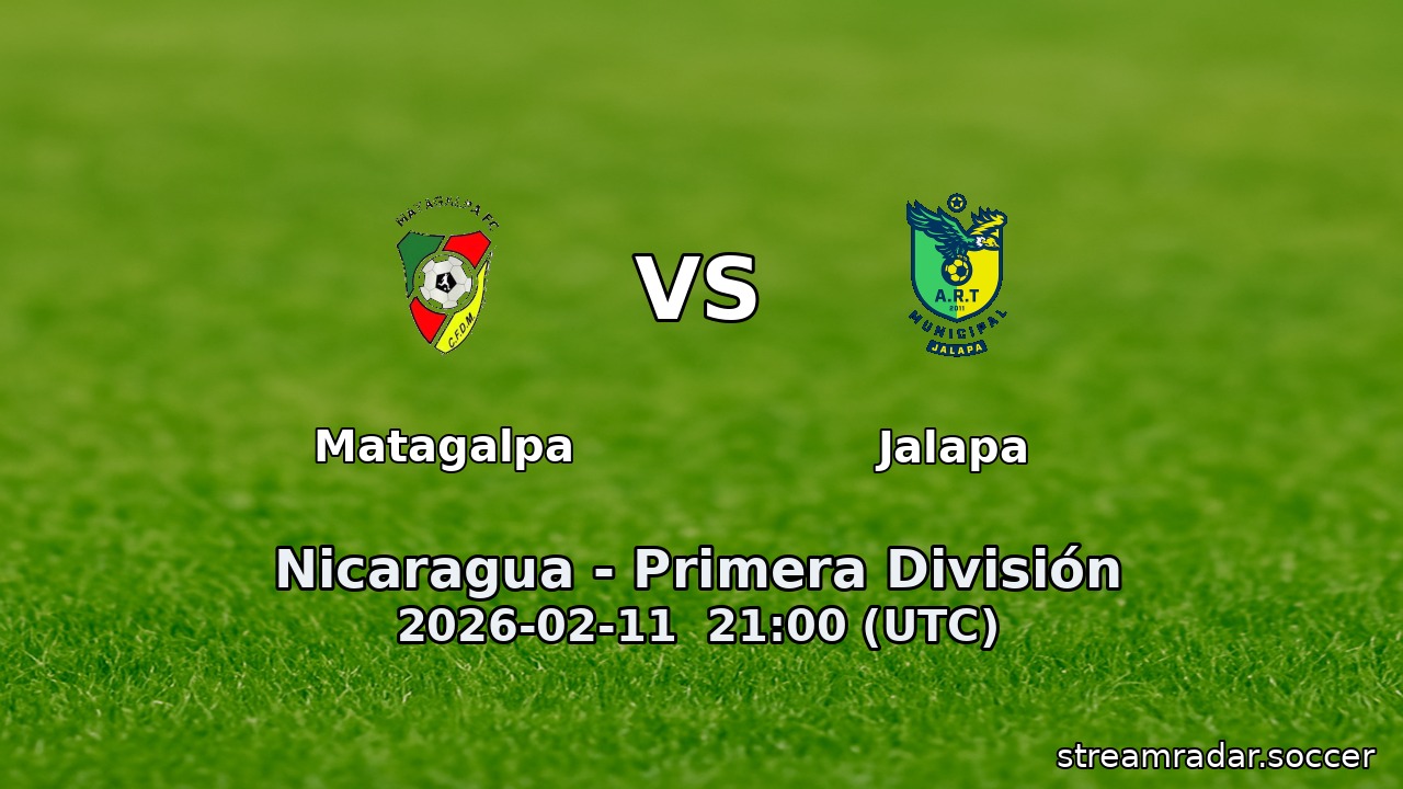 Matagalpa vs Jalapa