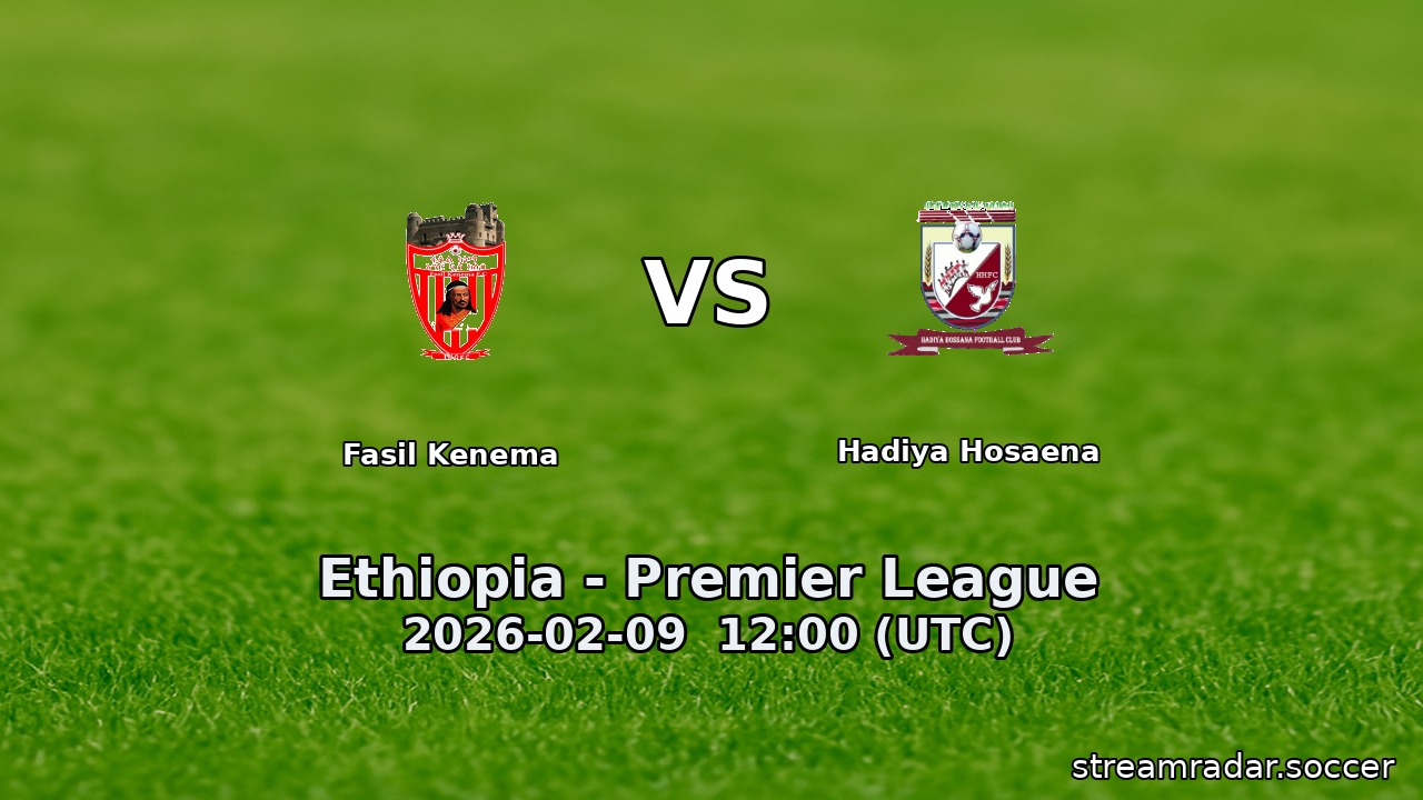 Fasil Kenema vs Hadiya Hosaena