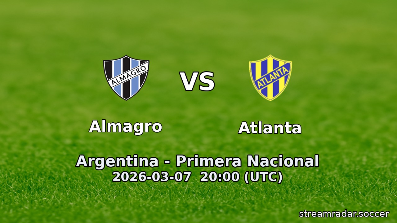 Almagro vs Atlanta