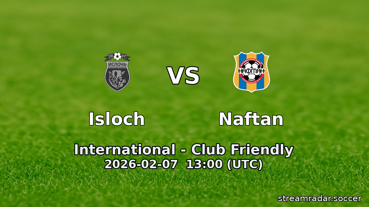 Isloch vs Naftan