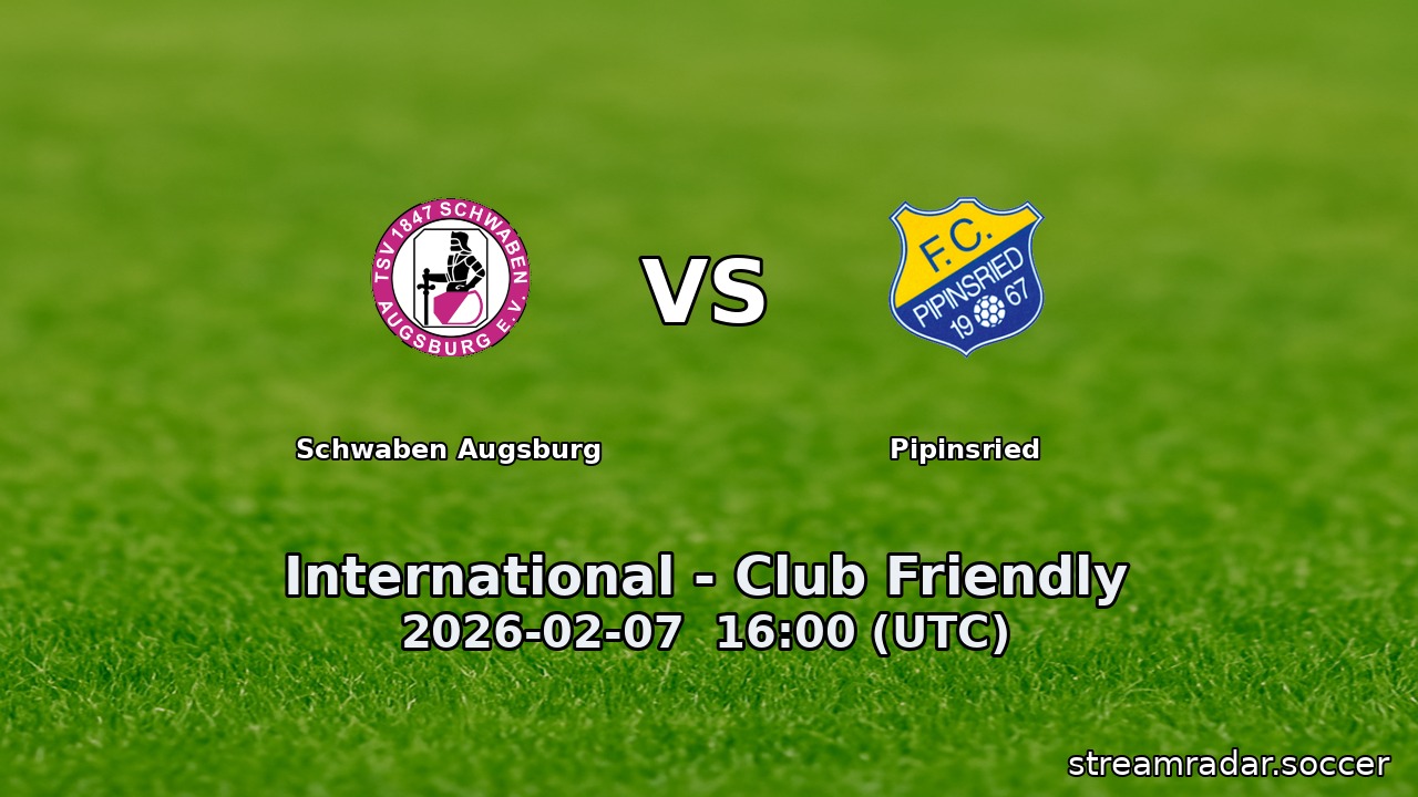 Schwaben Augsburg vs Pipinsried