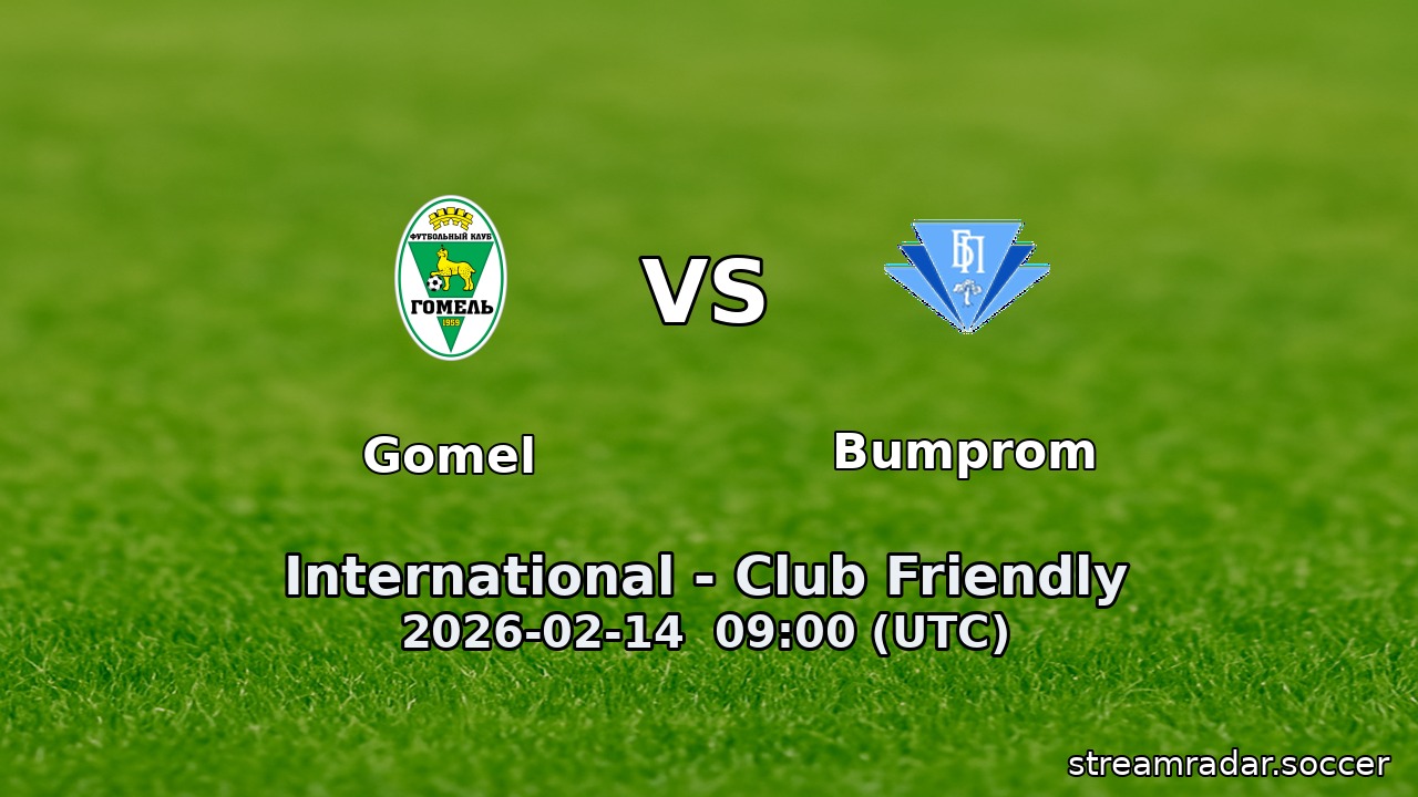 Gomel vs Bumprom