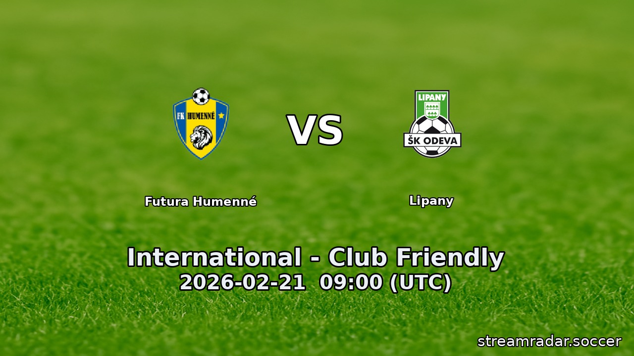 Futura Humenné vs Lipany