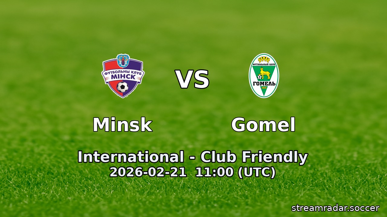 Minsk vs Gomel