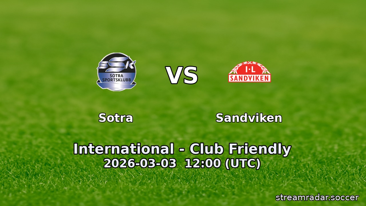 Sotra vs Sandviken