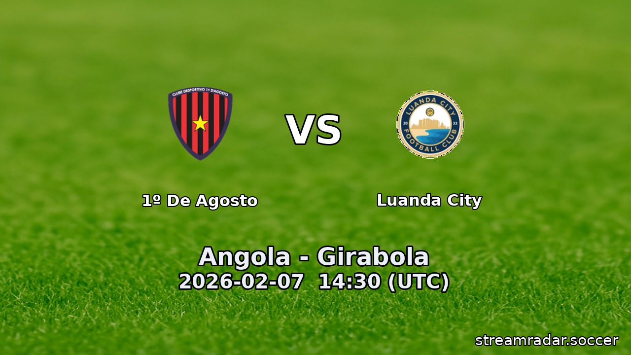 1º De Agosto vs Luanda City