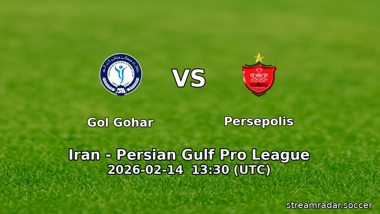 Gol Gohar vs Persepolis