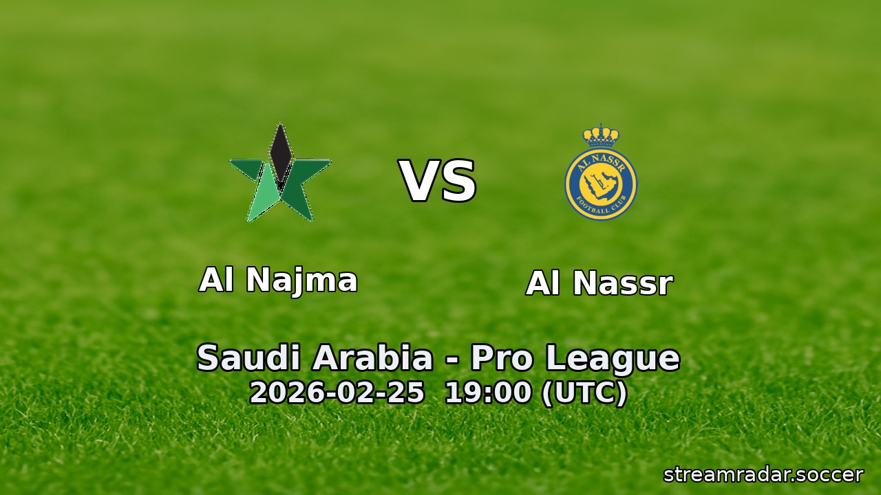 Al Najma vs Al Nassr