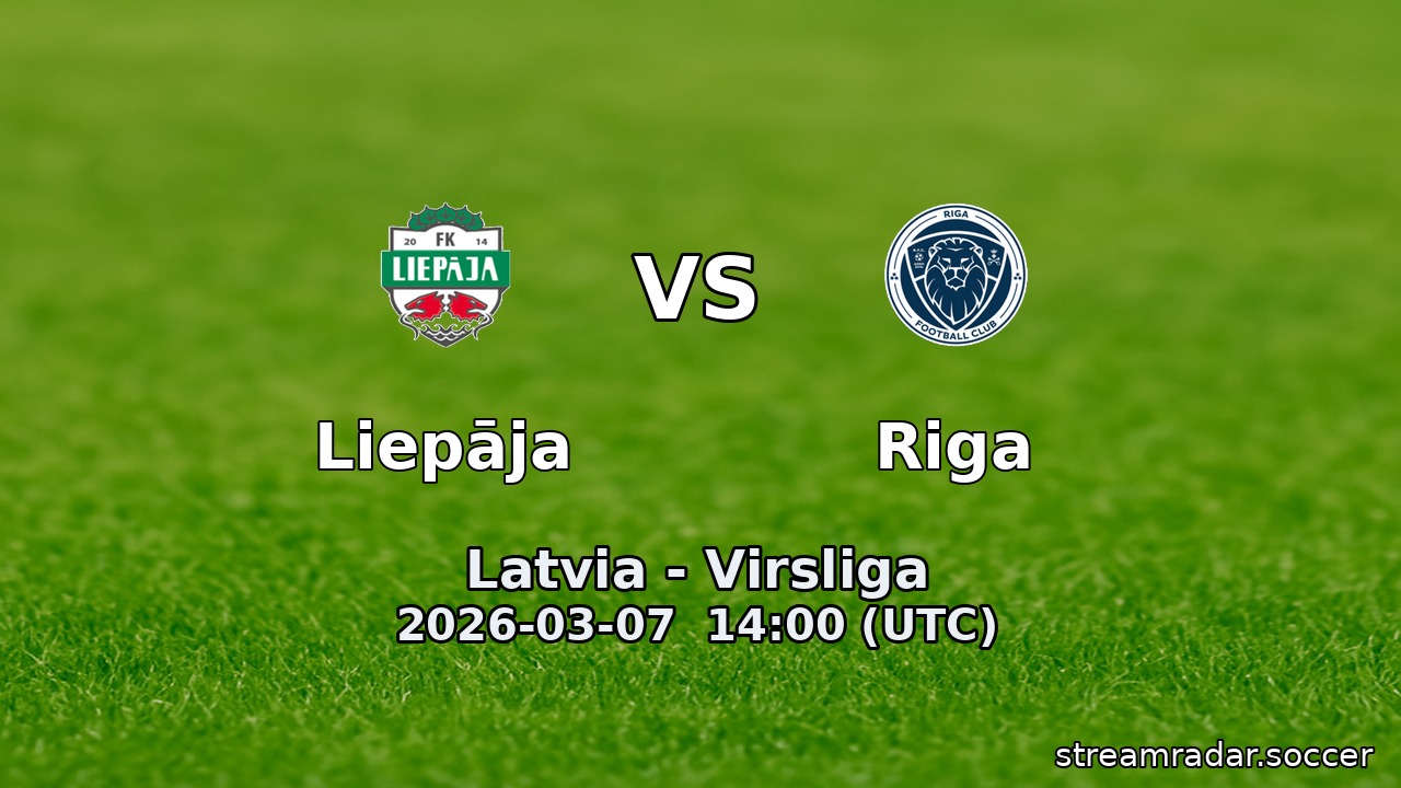 Liepāja vs Riga