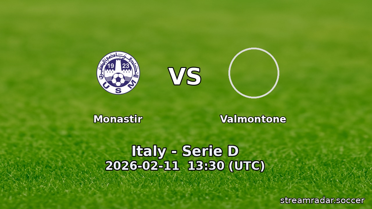 Monastir vs Valmontone