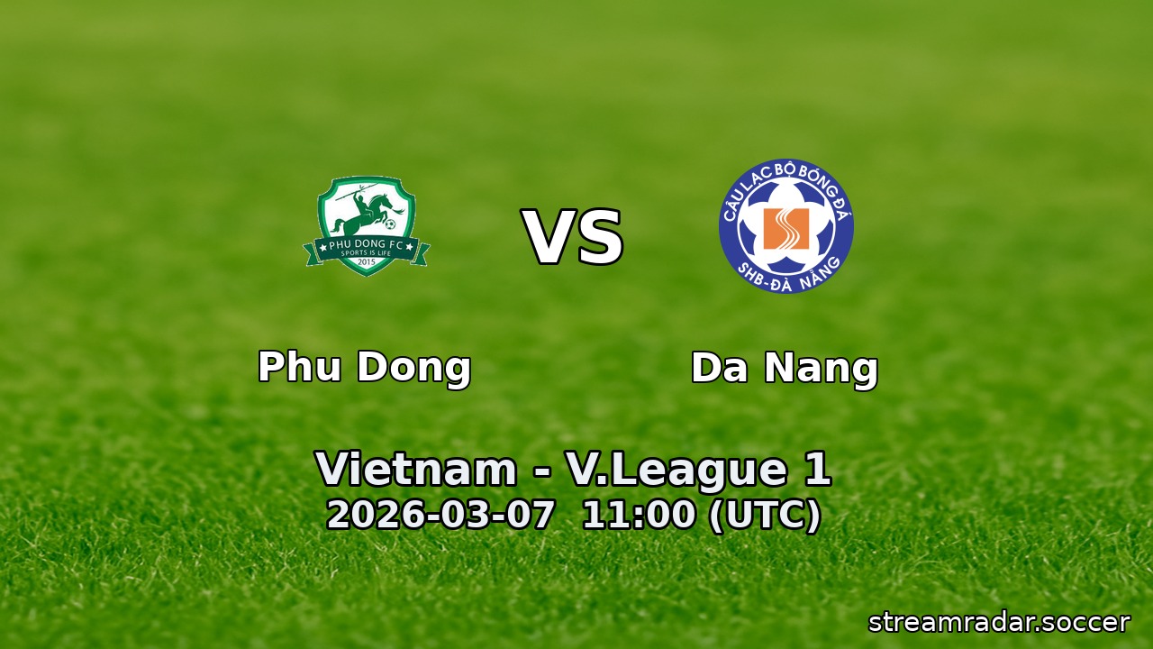 Phu Dong vs Da Nang