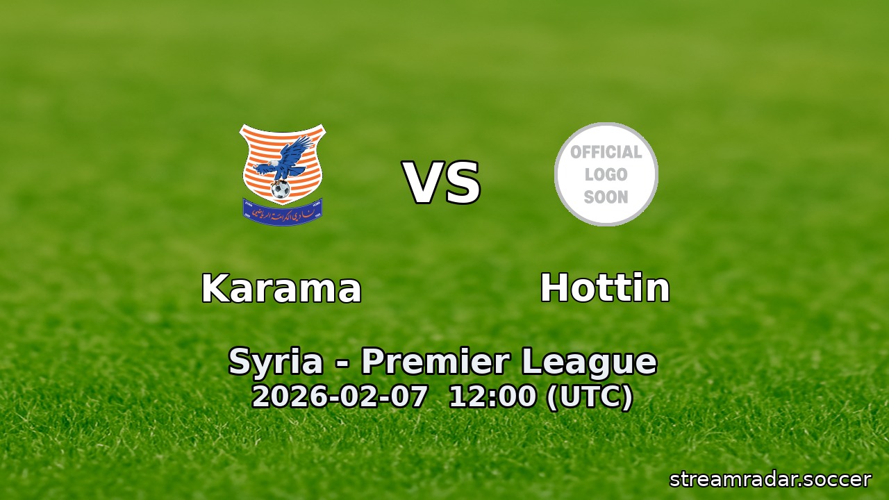 Karama vs Hottin