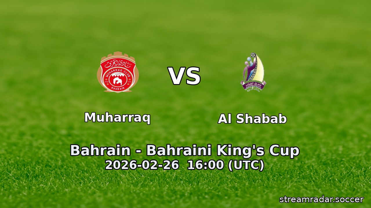Muharraq vs Al Shabab