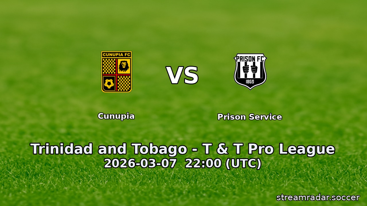 Cunupia vs Prison Service