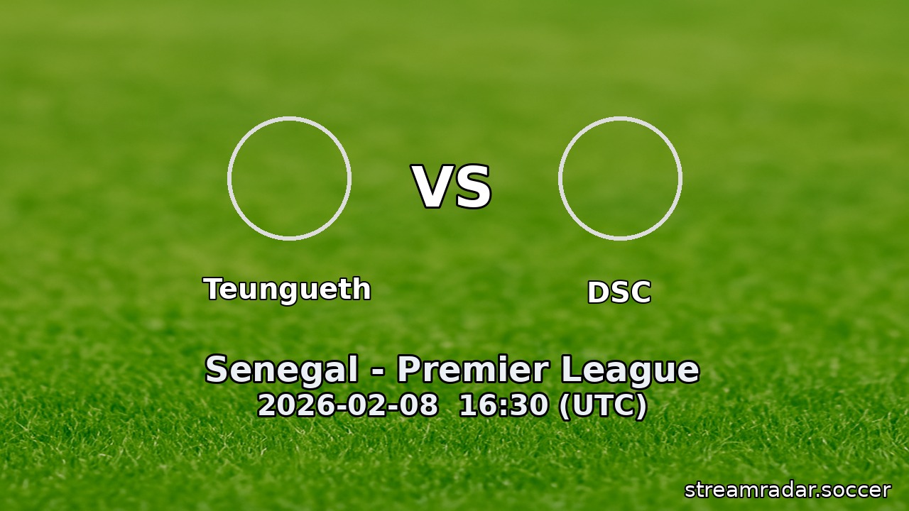 Teungueth vs DSC