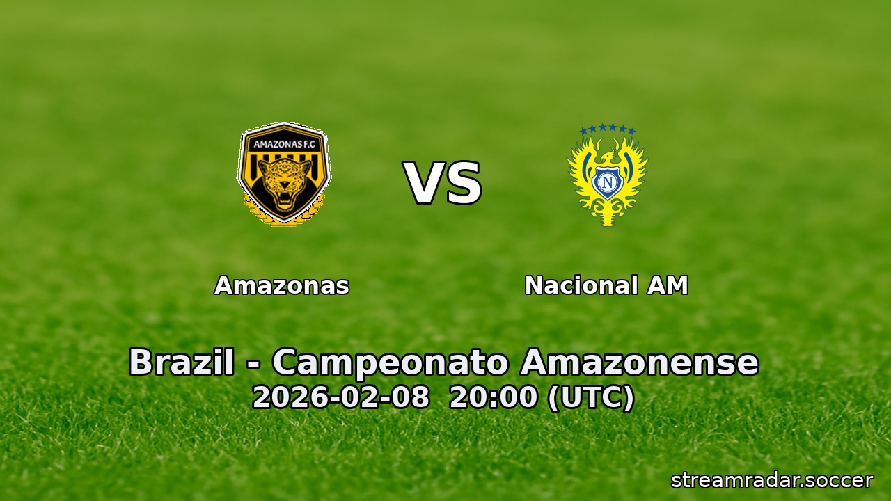 Amazonas vs Nacional AM