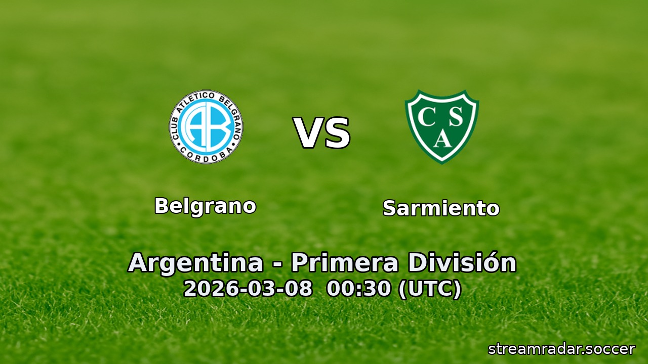 Belgrano vs Sarmiento