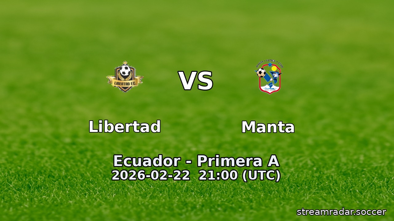 Libertad vs Manta