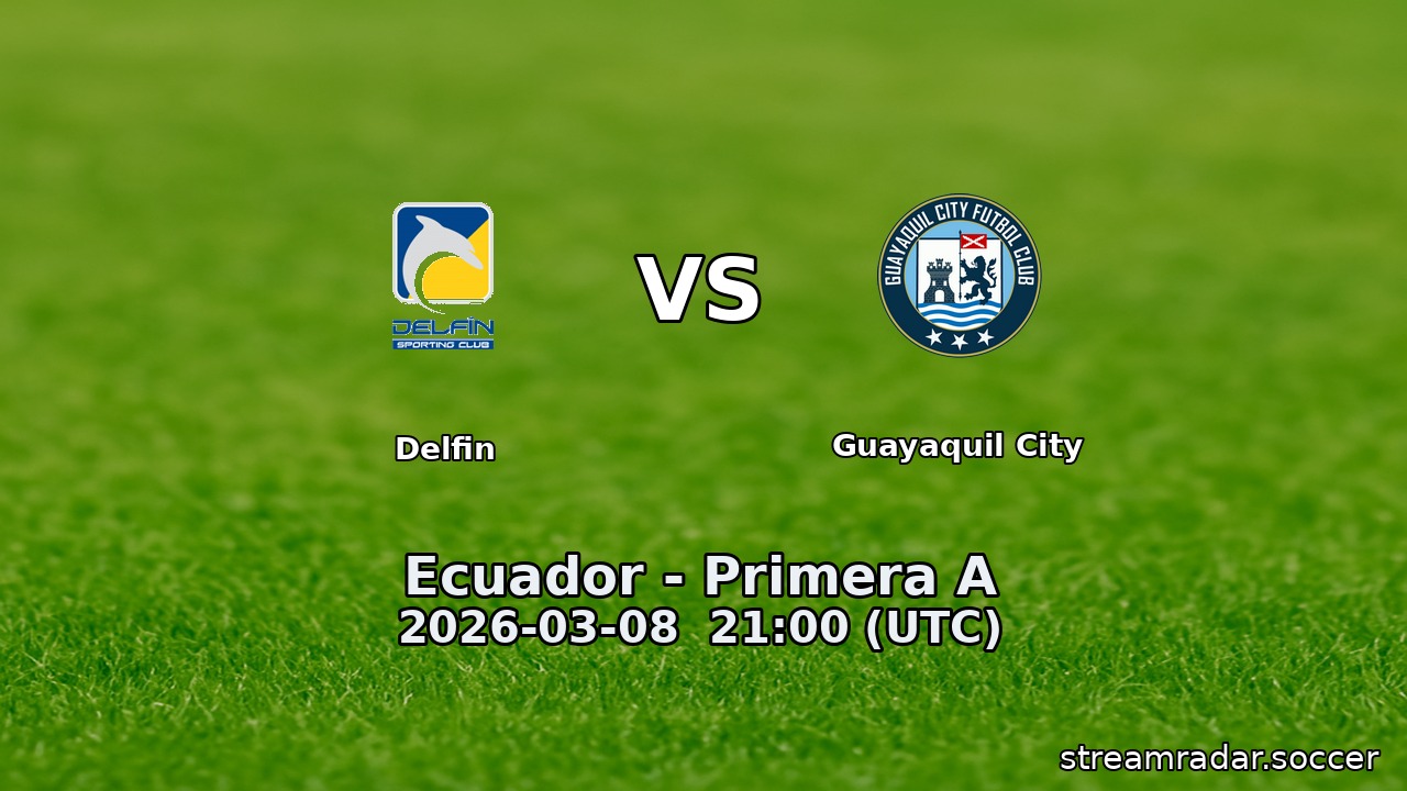 Delfin vs Guayaquil City
