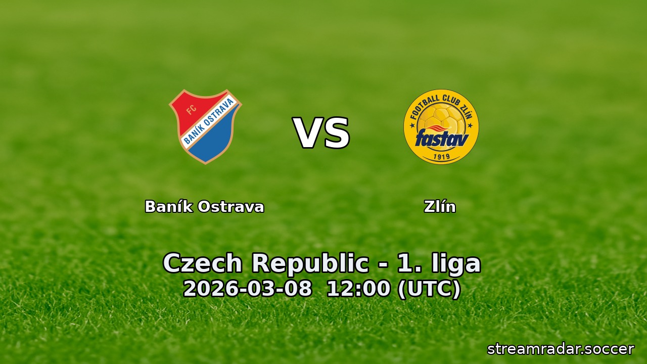 Baník Ostrava vs Zlín