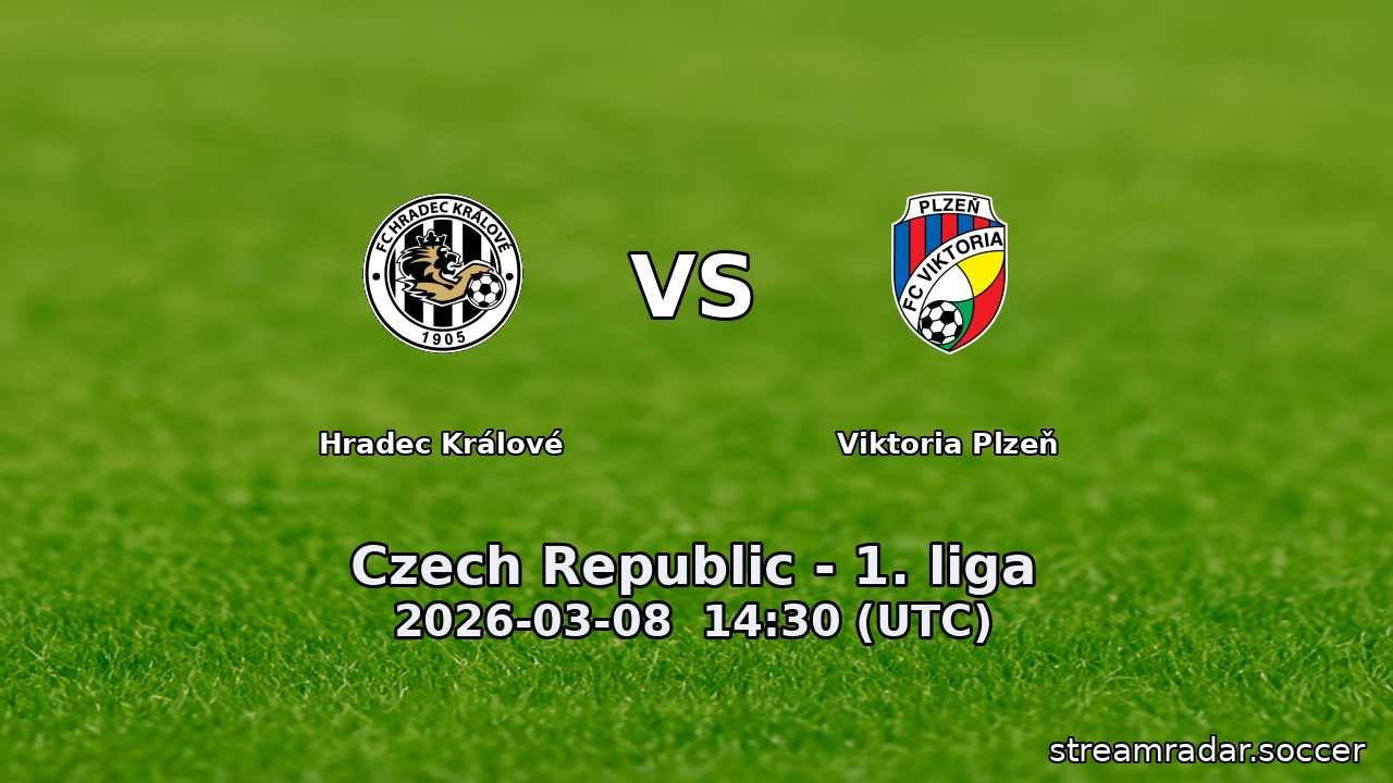 Hradec Králové vs Viktoria Plzeň