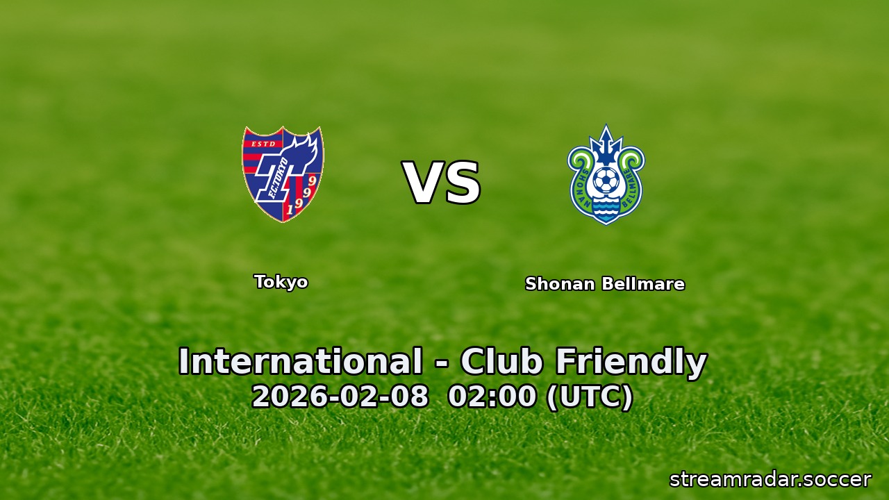 Tokyo vs Shonan Bellmare