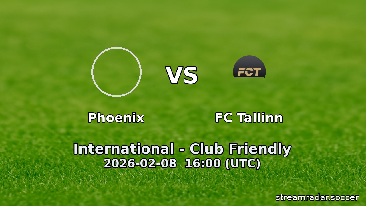 Phoenix vs FC Tallinn