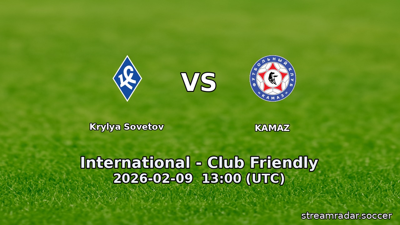 Krylya Sovetov vs KAMAZ