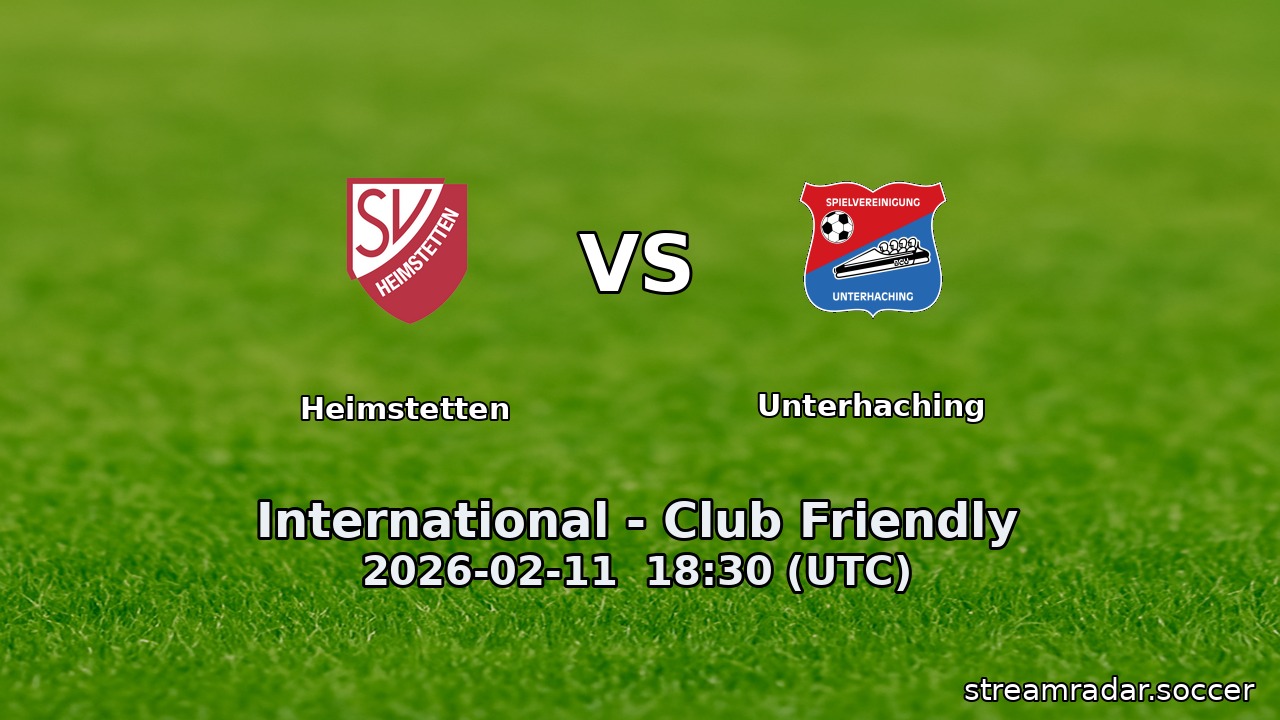 Heimstetten vs Unterhaching