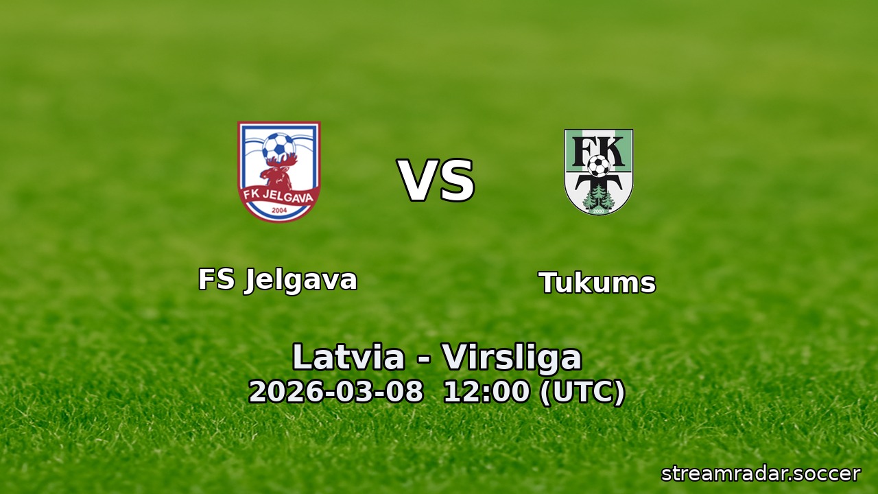 FS Jelgava vs Tukums