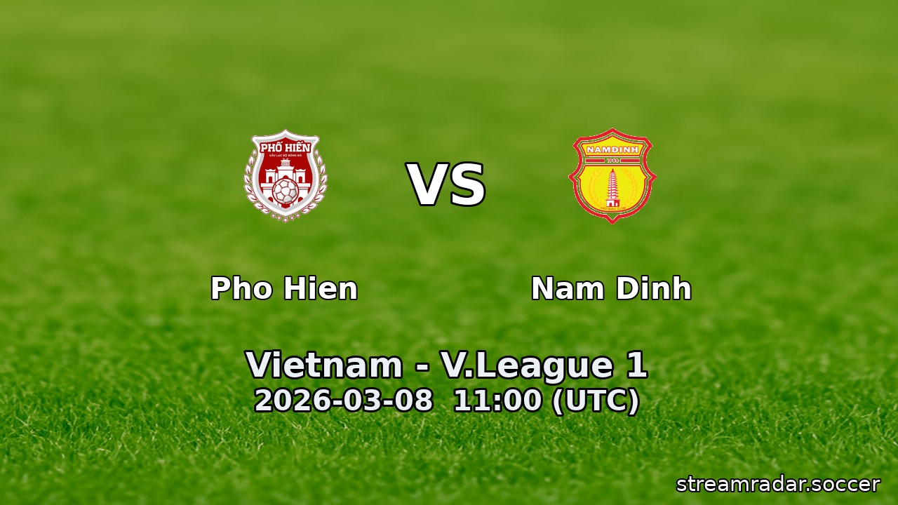 Pho Hien vs Nam Dinh