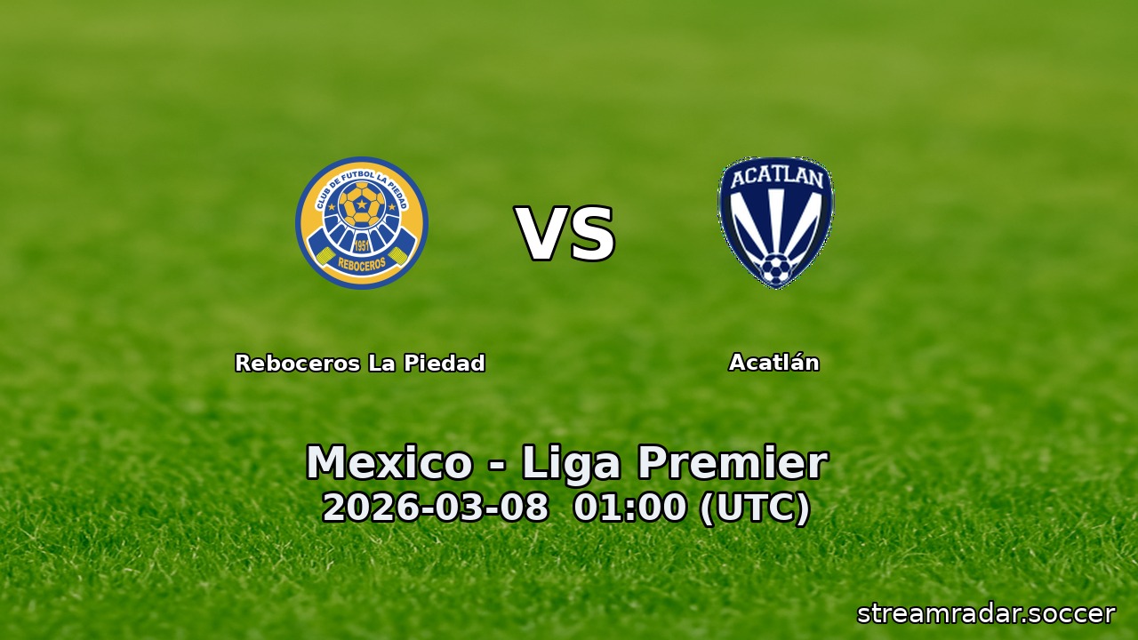 Reboceros La Piedad vs Acatlán