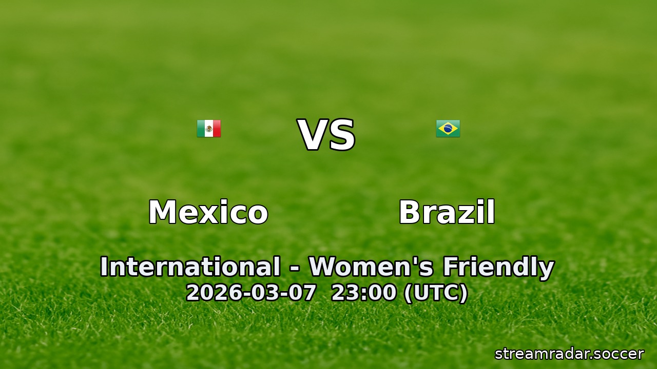 Mexico vs Brazil