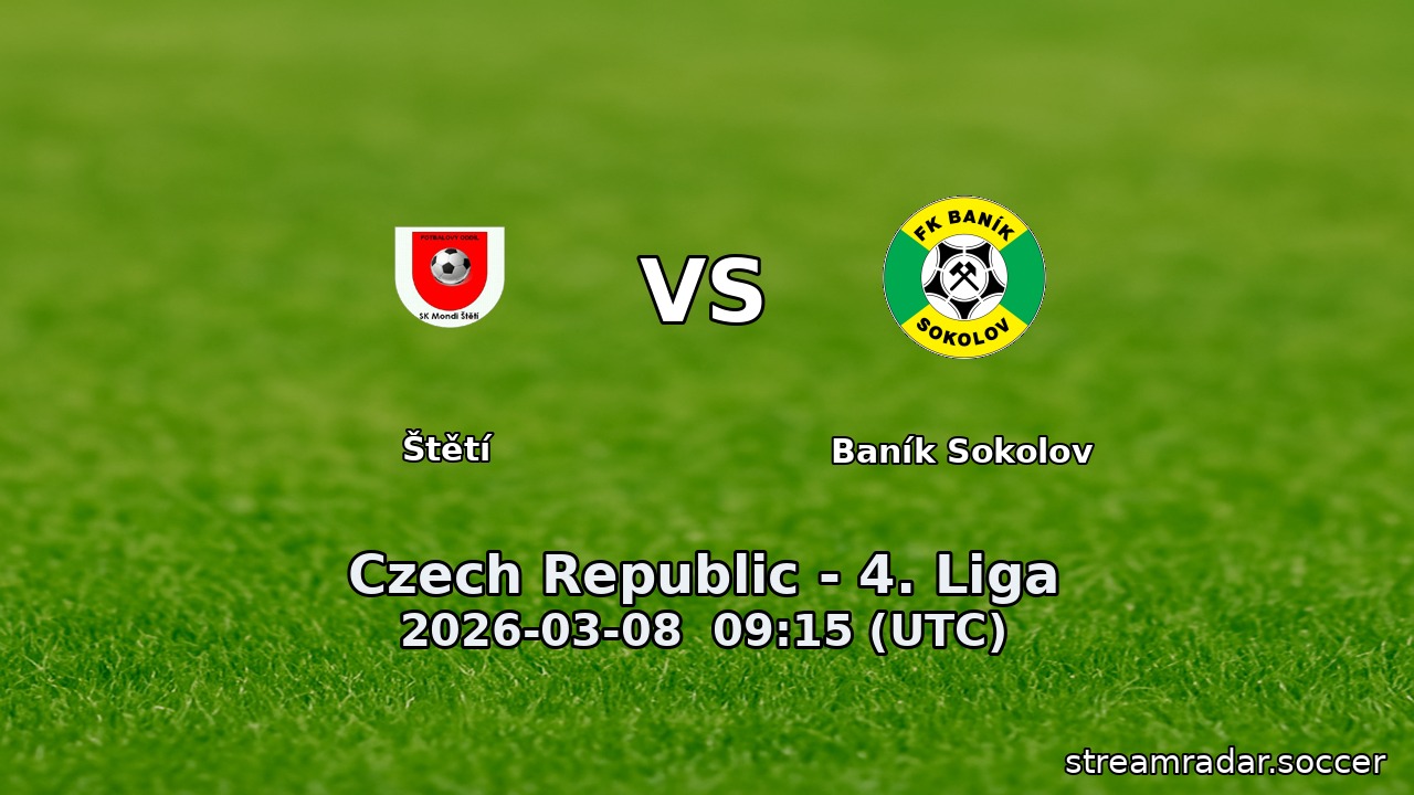 Štětí vs Baník Sokolov
