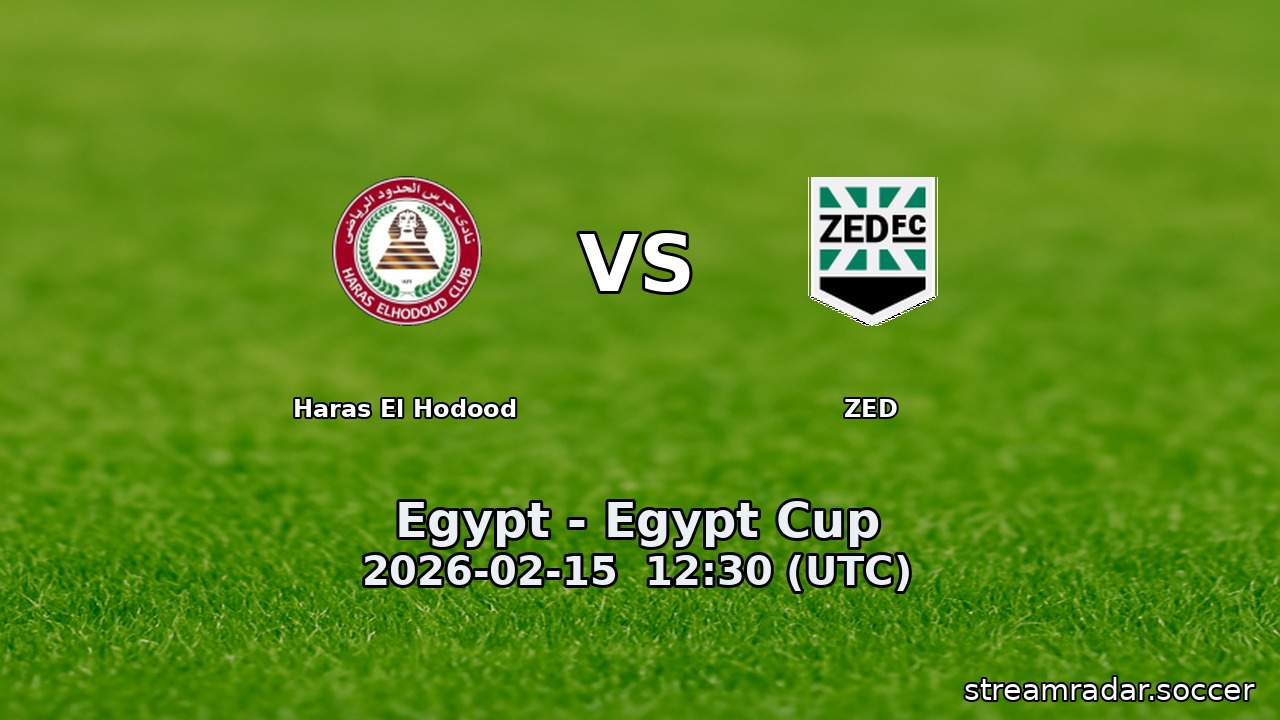 Haras El Hodood vs ZED