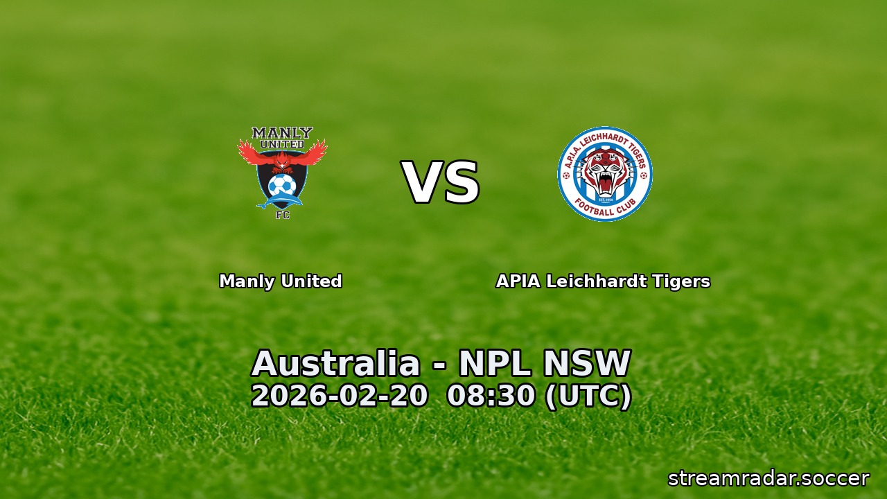 Manly United vs APIA Leichhardt Tigers
