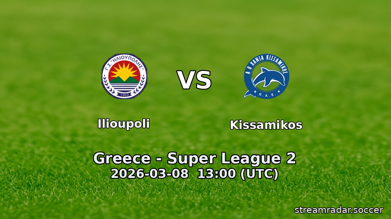 Ilioupoli vs Kissamikos