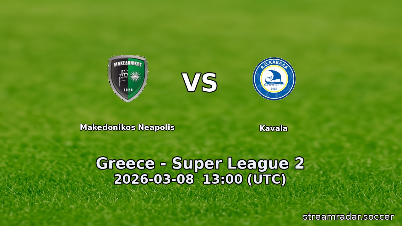 Makedonikos Neapolis vs Kavala