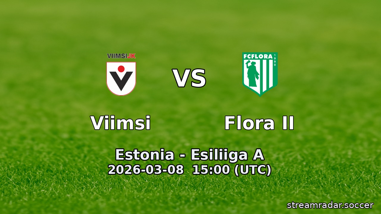 Viimsi vs Flora II