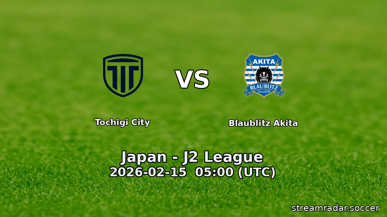 Tochigi City vs Blaublitz Akita
