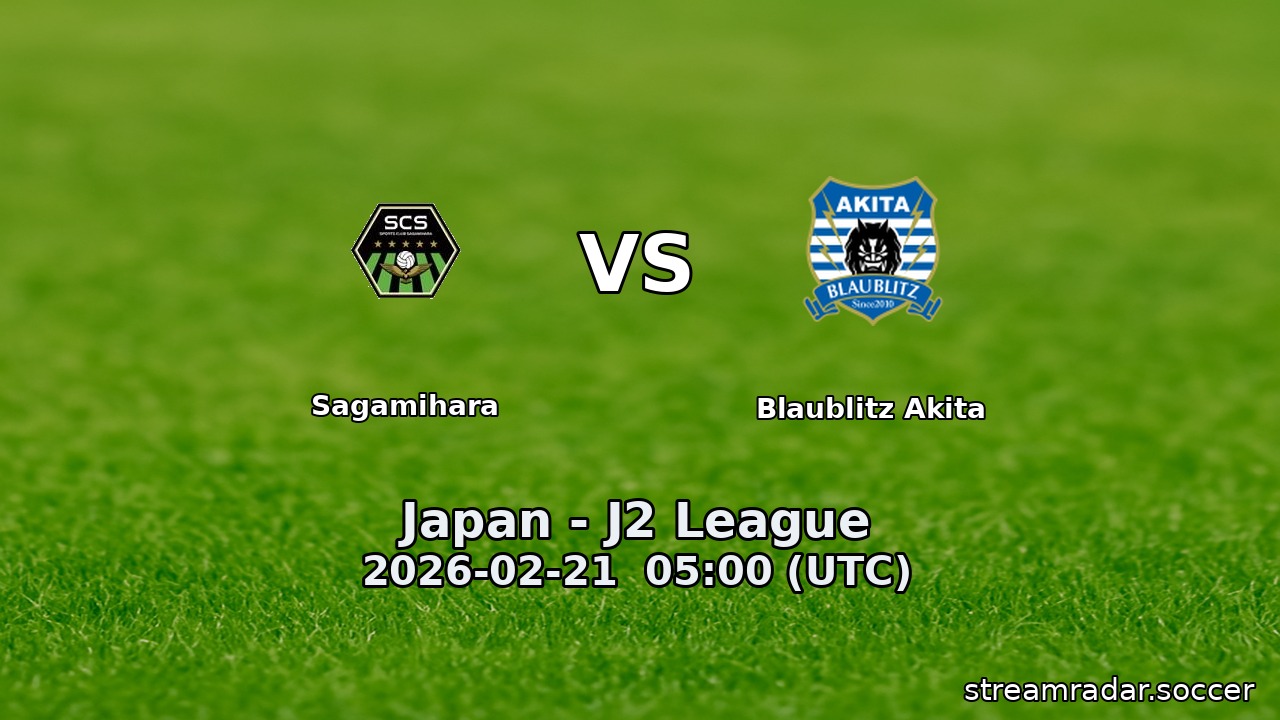 Sagamihara vs Blaublitz Akita